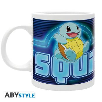 POKEMON - Becher "Schiggy"  Solch eine glückliche kleine Schildkröte! Beginnen Sie Ihren Tag so Glücklich wie Schiggy mit diesem Pokemon Schiggy Becher!